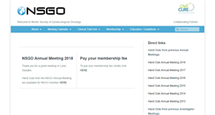 Desktop Screenshot of nsgo.org